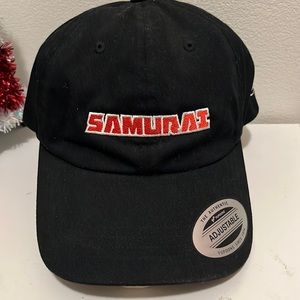 Coryxkenshin “Samurai” Black Adjustable Basketball Cap